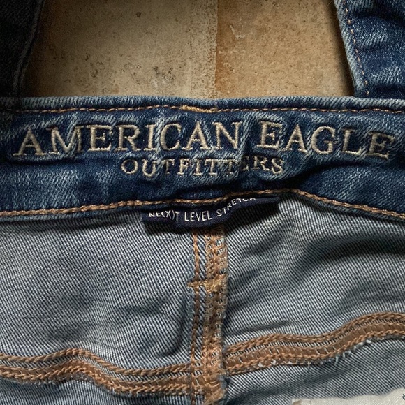 American Eagle AE Next Level Stretch Overalls 2 long - Picture 4 of 9